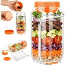 Suteng Reusable Salad Jar