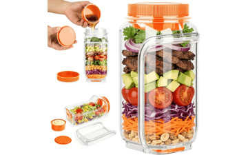 Suteng Reusable Salad Jar