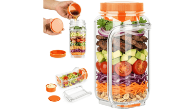 Suteng Reusable Salad Jar