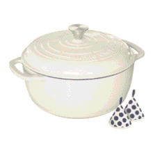 Umite 6QT Enameled Cast Iron Dutch Oven