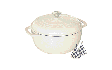 Umite 6QT Enameled Cast Iron Dutch Oven