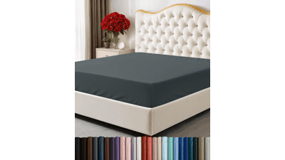 Utopia Bedding Microfiber Fitted Sheet