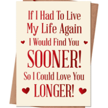 Valentine's Day Card for Him Her