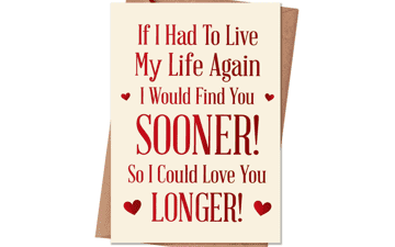 Valentine's Day Card for Him Her