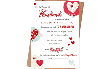 Valentine's Day Card for Husband