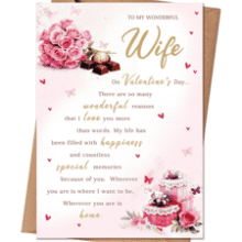 Valentine's Day Card for Wife