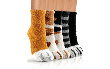 Valentines Plush Slipper Socks