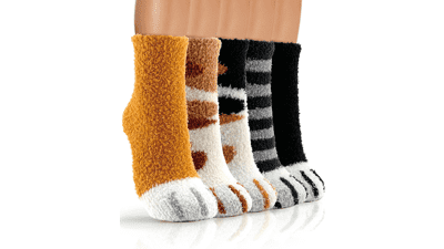 Valentines Plush Slipper Socks