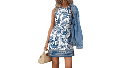 WIHOLL Casual Tank Dress for Women