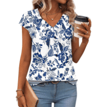 WIHOLL Women's V Neck Tank Tops