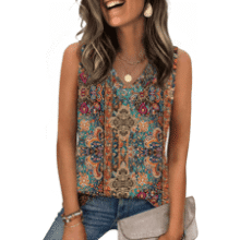 Zeagoo V Neck Tank Top for Women