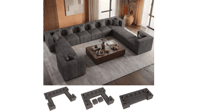 12 Seat Modular Sectional Sofa