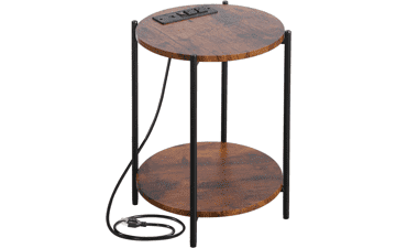 2 Tier Folding Side Table