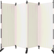 4 Panel Room Divider Screen