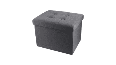 ALASDO Storage Ottoman Footrest Stool