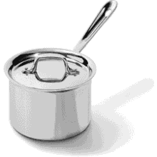 All-Clad 2 Quart Stainless Steel Sauce Pan