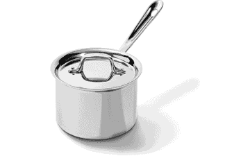 All-Clad 2 Quart Stainless Steel Sauce Pan