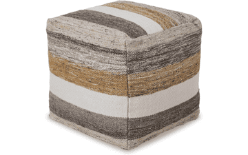 Ashley Josalind Wool Pouf