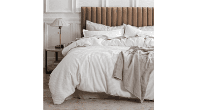 Bedsure Cotton Duvet Cover Queen
