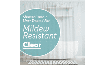 BigFoot Clear Shower Curtain Liner