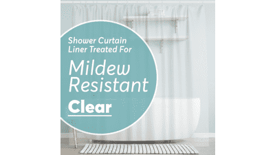 BigFoot Clear Shower Curtain Liner