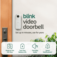Blink Video Doorbell + Outdoor 4 XR