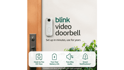 Blink Video Doorbell + Outdoor 4 XR