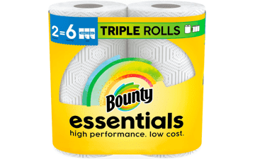 Bounty Paper Towels 2 Triple Rolls