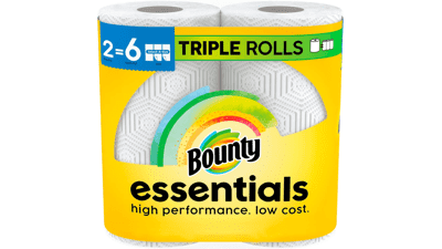 Bounty Paper Towels 2 Triple Rolls