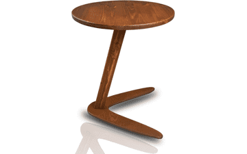 C-Shaped End Table for Couches