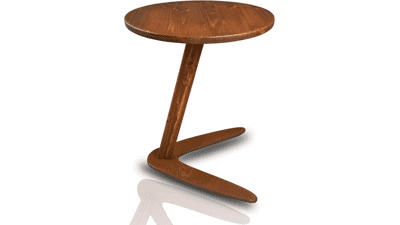 C-Shaped End Table for Couches