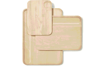 Caraway 4-Piece Wood Cutting Board Set