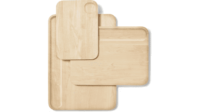 Caraway 4-Piece Wood Cutting Board Set