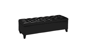 Christopher Knight Leather Storage Ottoman