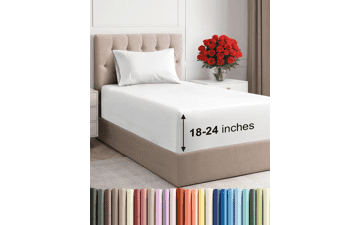 Deep Pocket Twin Bed Sheets Set