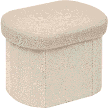 FSOBEIIALEO Folding Storage Ottoman
