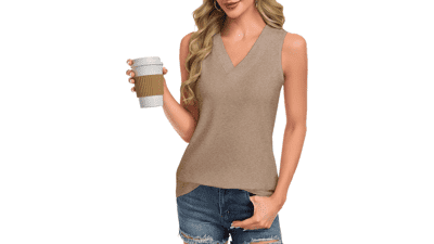 GAYHAY Women's V Neck Tank Tops