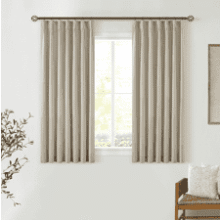 Greyish Beige Blackout Curtains
