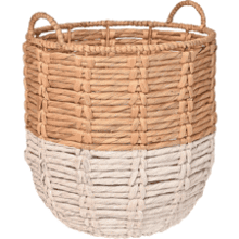 Happimess Bohemian Abaca Hamper Basket