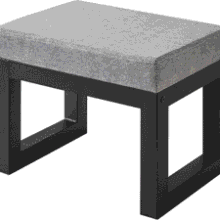 IBUYKE 16 Inch Foot Stool Ottoman