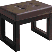 IBUYKE 16 Inch Foot Stool Ottoman