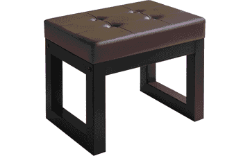IBUYKE 16 Inch Foot Stool Ottoman
