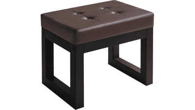 IBUYKE 16 Inch Foot Stool Ottoman