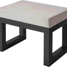 IBUYKE 16 Inch Foot Stool Ottoman