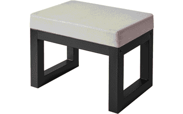 IBUYKE 16 Inch Foot Stool Ottoman