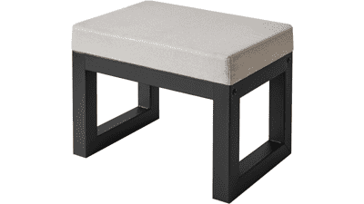 IBUYKE 16 Inch Foot Stool Ottoman