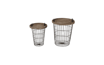 Kate Laurel Nesting End Tables