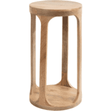 Kate and Laurel Wooden Round Table