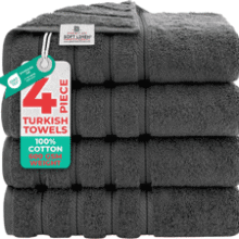 Luxury 4 Piece Bath Towel Set