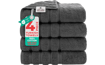 Luxury 4 Piece Bath Towel Set